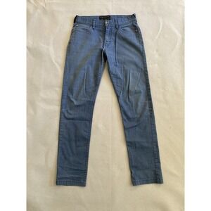 Oakley Pants Men's 30x32 Blue Denim 5 Pocket Chino Stretch Casual Skater Surfer